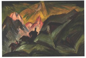 不明な画像 作： Ernst Ludwig Kirchner